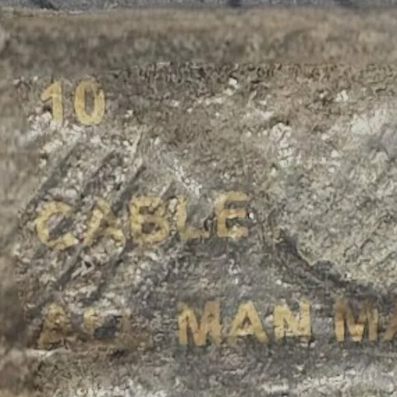 Brighton Wedge Medallion Red White Blue Flip Flop Thong Sandal Size 10 - Picture 10 of 10